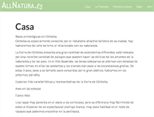 Tablet Screenshot of allnatura.es
